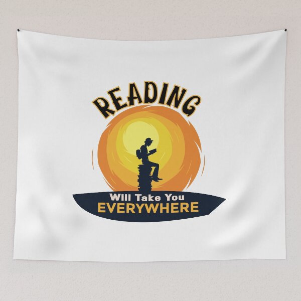 Item preview, Reading will take you Everywhere designed and sold by supercoool.