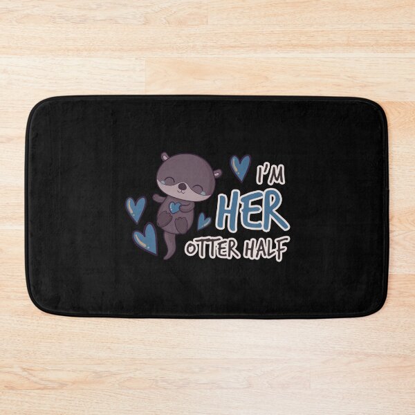 Item preview, Her Otter Helped - Cute Partner Look For Him, designed and sold by maddinstgt.