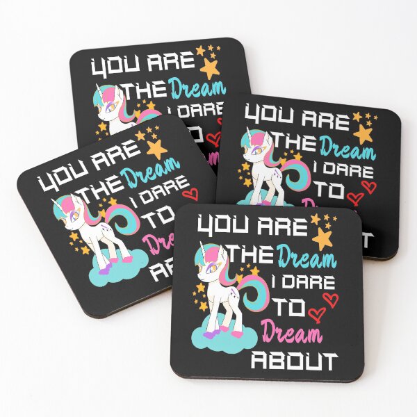 Item preview, You're The Dream I Dare Unicorn designed and sold by Sonatablue.