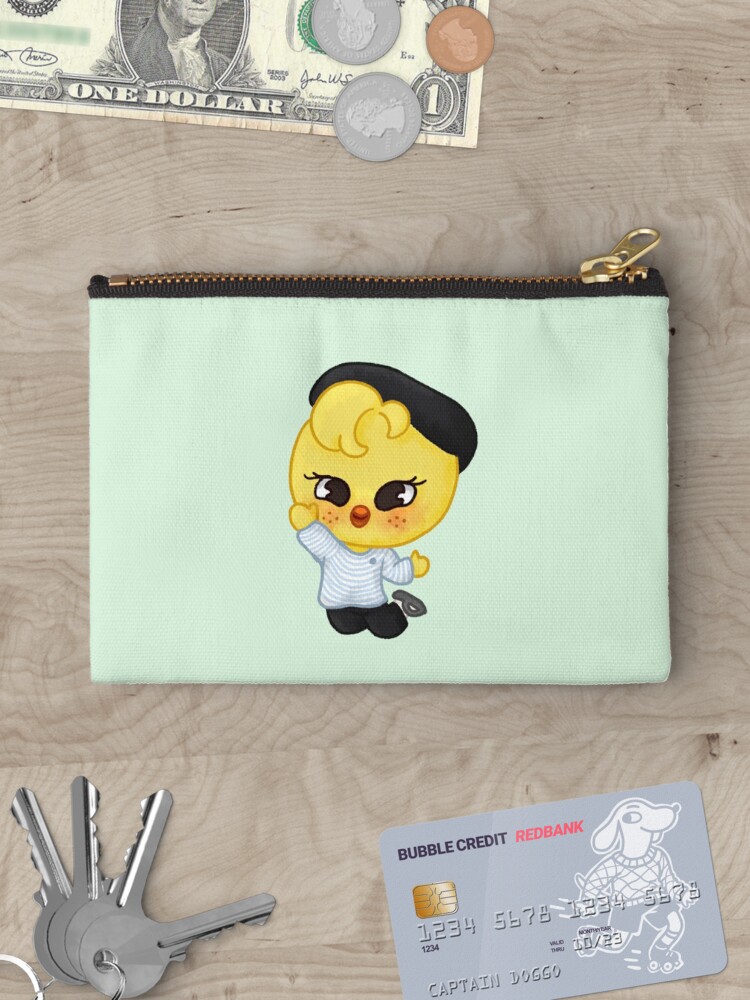Stray Kids - Stray Kids SKZOO POUCH ポーチ 巾着袋 フィリックス FACTORY SEALED] Stray Kids SKZOO FACE MINI POUCH BbokAri