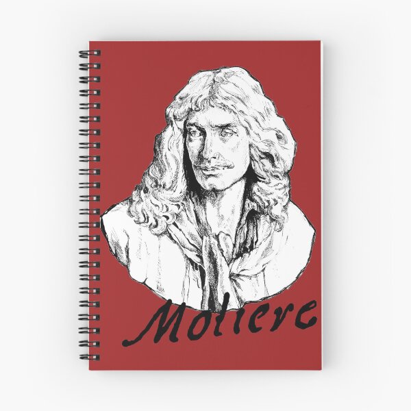 Item preview, Molière, portrait, signature designed and sold by voicivoila.