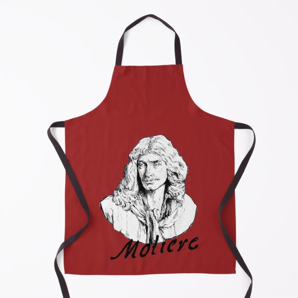 Item preview, Molière, portrait, signature designed and sold by voicivoila.
