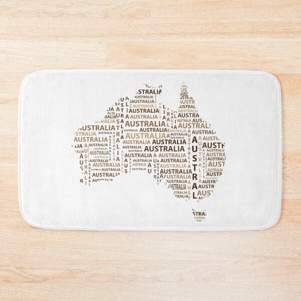Item preview, Map of continent Australia - illustration designed and sold by Danler.