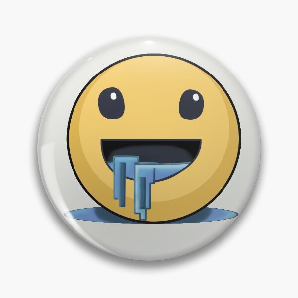 Item preview, drooling emoji designed and sold by ZiphGames.