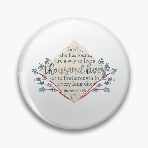 Item preview, addie larue books thousand lives quote designed and sold by lovely-lyrics.