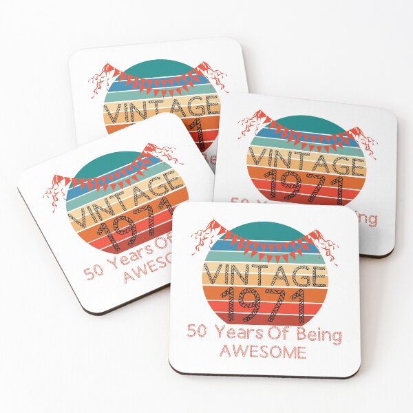 Item preview, Vintage 1971 - 50th Birthday designed and sold by Rami Khalifah.