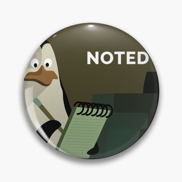 Item preview, Noted Meme Penguin HD designed and sold by Altohombre.