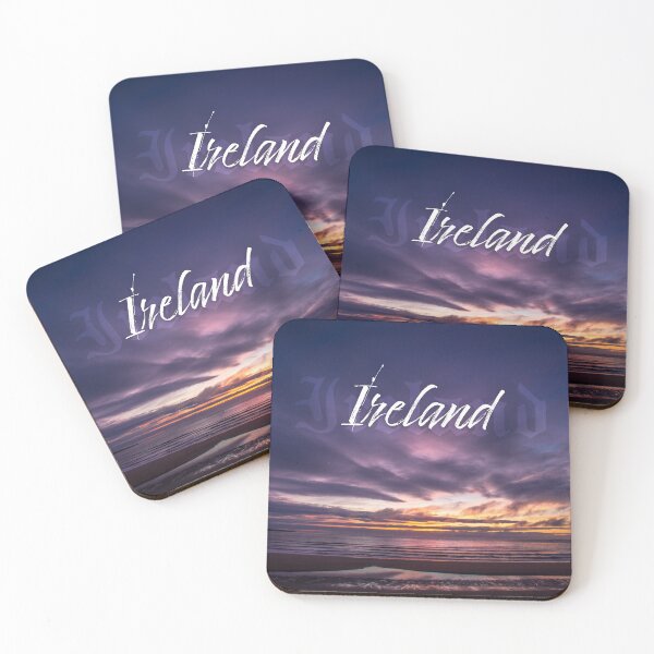 Item preview, IRELAND - Doughmore Dusk, County Clare - Irish Landscape designed and sold by AOKeeshkaPhotos.