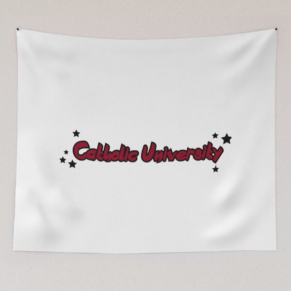 Item preview, Large Funky w/ Black Outline Catholic University of America Design designed and sold by kerryperegrine.