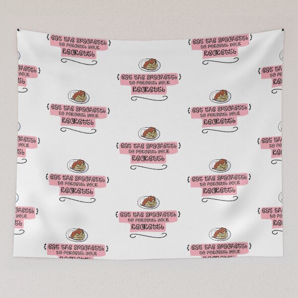 Item preview, Eat The Spaghetti To Forgetti Your Regretti designed and sold by Phorase.