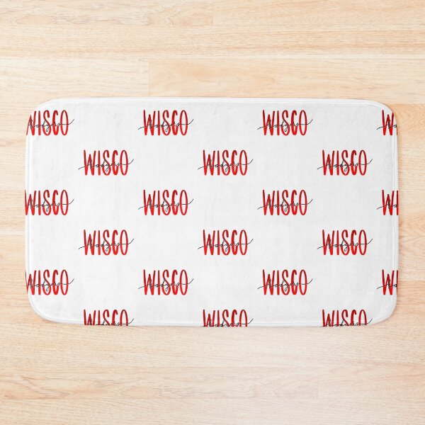 Item preview, Wisco badgers cursive design designed and sold by Lia Moran.