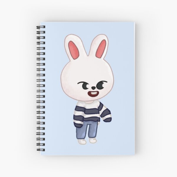 SKZOO Diary Spiral Notebook Leebit Aka Lee Know of Stray Kids Ruled Line  Journal 