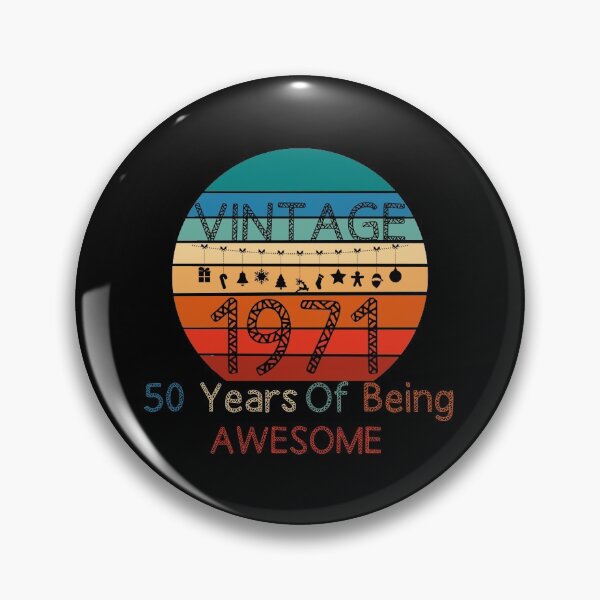 Item preview, Vintage 1971 - 50th Birthday designed and sold by Rami Khalifah.
