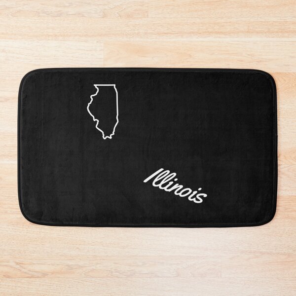 Item preview, Illinois State Outline Pattern designed and sold by Dude  Stuff.