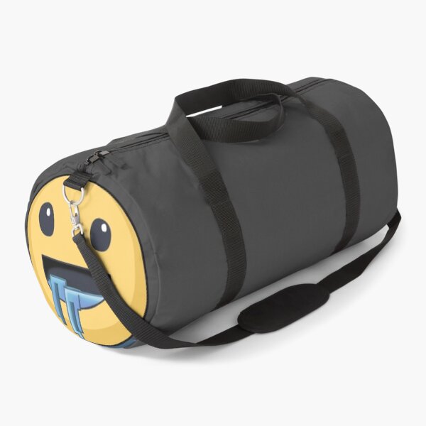 Item preview, drooling emoji - black designed and sold by ZiphGames.