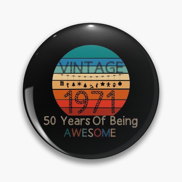Item preview, Vintage 1971 - 50th Birthday designed and sold by Rami Khalifah.