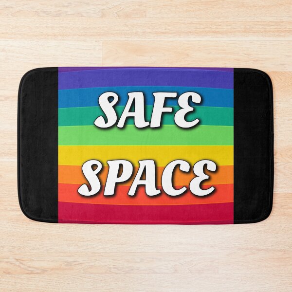 Item preview, Safe Space LGBTQ+ heart prideflag rainbow flag | support lgbtq youth designed and sold by LolioGifts.