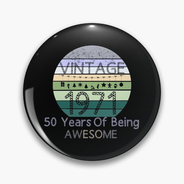 Item preview, Vintage 1971 - 50th Birthday designed and sold by Rami Khalifah.