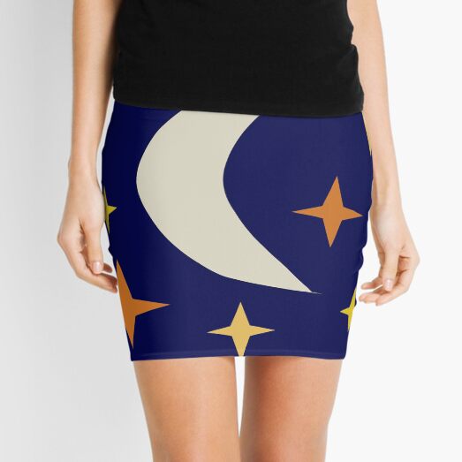 Celestial scene Mini Skirt