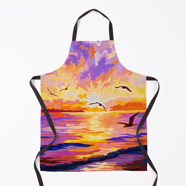 Item preview, Sunset Ocean Look Out designed and sold by GL Digital Artwork .
