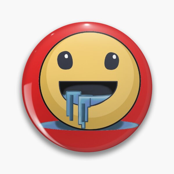 Item preview, drooling emoji - red designed and sold by ZiphGames.