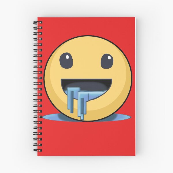 Item preview, drooling emoji - red designed and sold by ZiphGames.