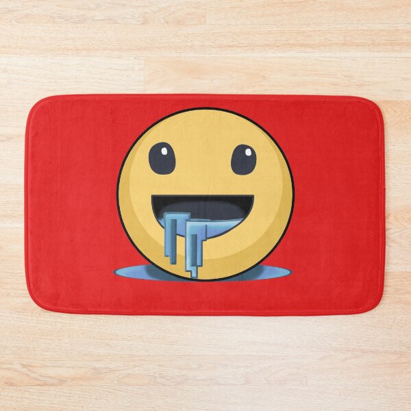 Item preview, drooling emoji - red designed and sold by ZiphGames.