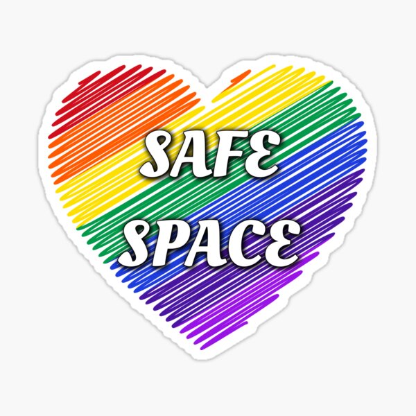 Artikel-Vorschau von Safe Space LGBTQ+ Herz Prideflag Regenbogenflagge | Unterstützen Sie die LGBTQ-Jugend, designt und verkauft von LolioGifts.