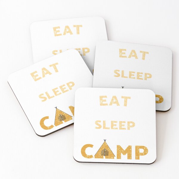 Item preview, Eat. Sleep. Camp. designed and sold by TKsTees.