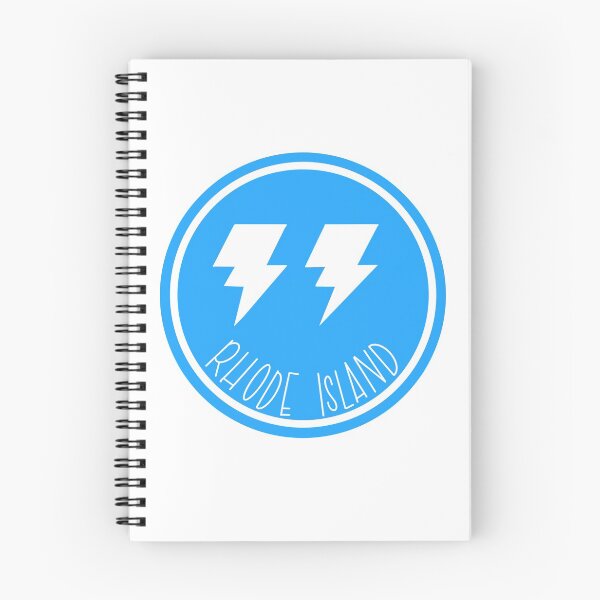 Item preview, Smiley bolt Rhode Island (URI) design  designed and sold by Lia Moran.
