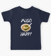 Camiseta para niños Miso Happy
