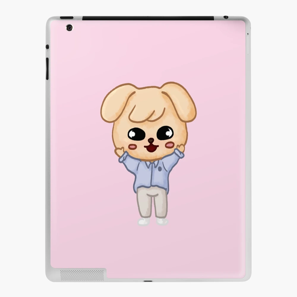 Stray kids - skzoo Wolf chan iPad Case & Skin by MomosDrawing