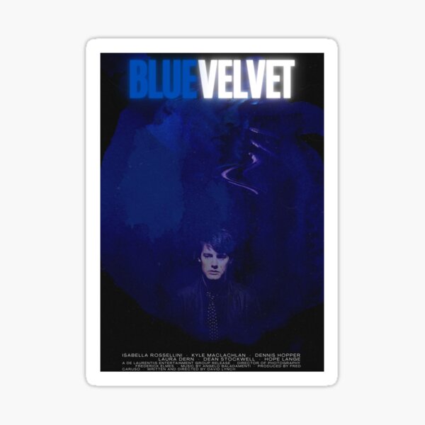 Item preview, Blue Velvet (1986) - Movie poster design designed and sold by jackbooks.