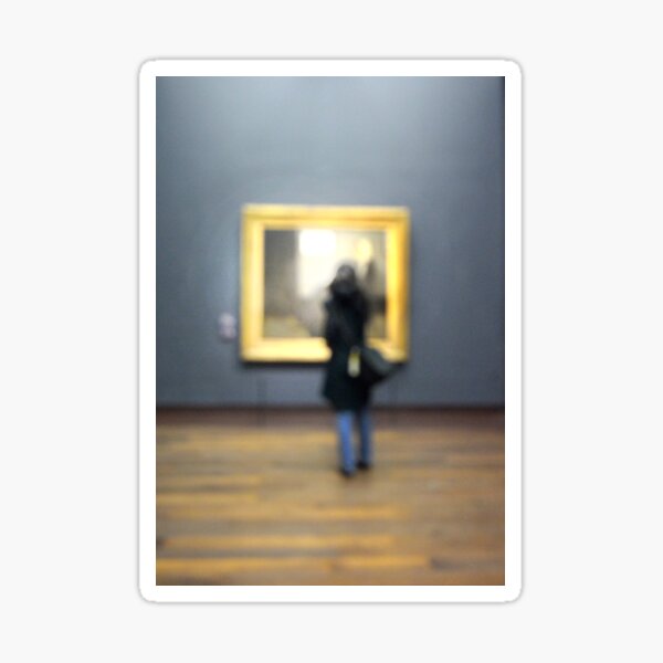 Whistlers Mother Art Admirer Sticker