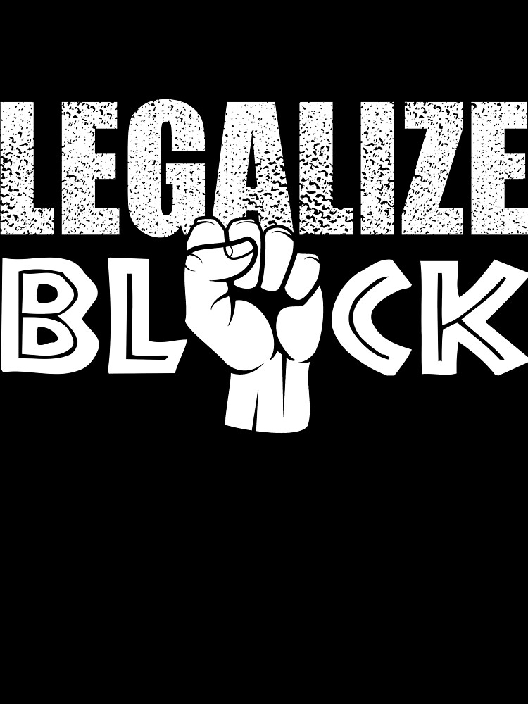 Thumbnail 3 von 3, Tuch, Legalize Black BLM Black Lives Matter Legalize Being Black Gear designt und verkauft von DynamicDesign.
