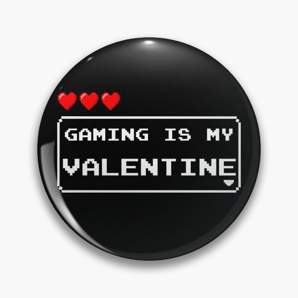 Item preview, Gaming Is My Valentine Dialogue Box designed and sold by gabyshiny.