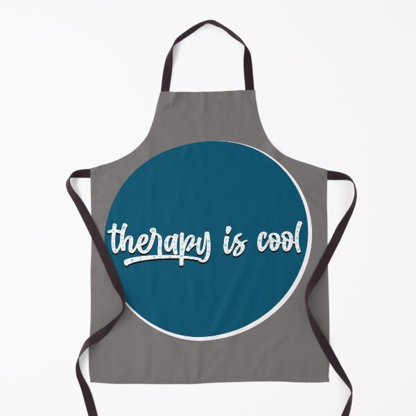 Item preview, therapy is cool text design designed and sold by aurorassadprose.