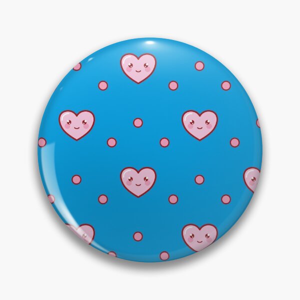 Item preview, Hearts pattern kawaii valentines day designed and sold by MarlowLoom.
