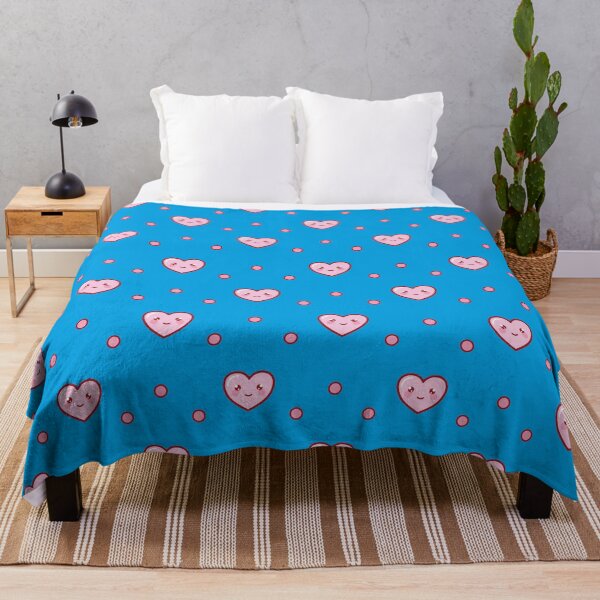 Item preview, Hearts pattern kawaii valentines day designed and sold by MarlowLoom.