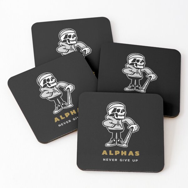 Item preview, Alphas Never Give Up Dead Old Man Motivation  designed and sold by Captivation.