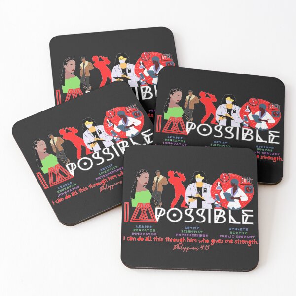 Item preview, IMpossible...Phillipians 4:13 designed and sold by KaiKwercreation.