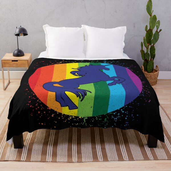 Item preview, Rainbow Unicorn designed and sold by Sinfamous.