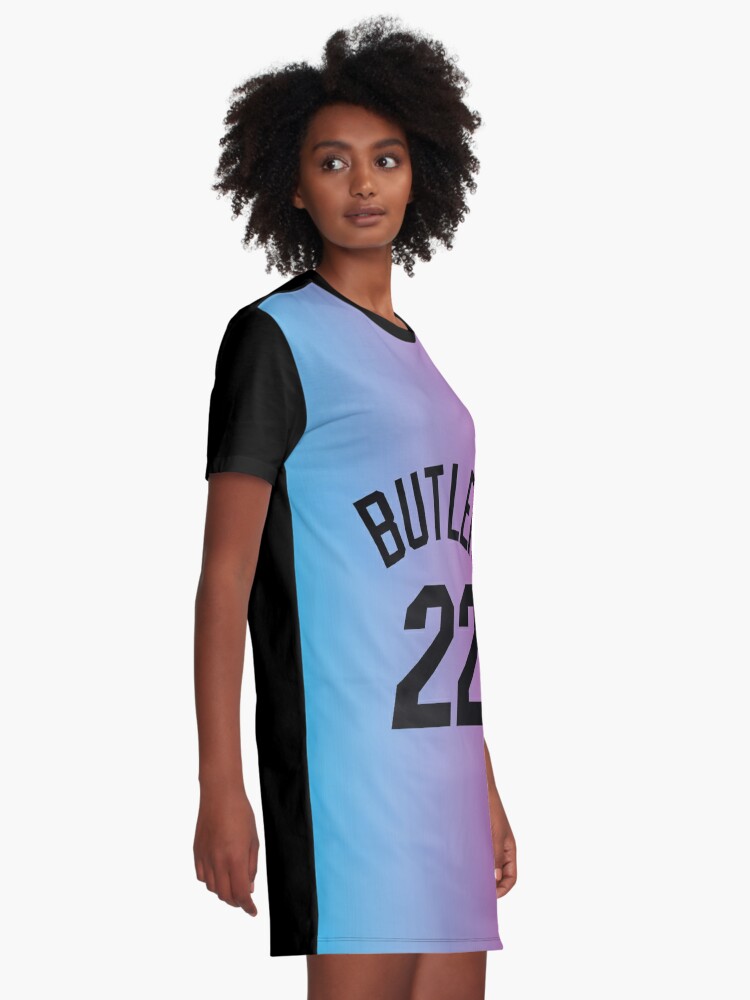 Jimmy Butler - Miami Vice 2021 Fade Graphic T-Shirt Dress for