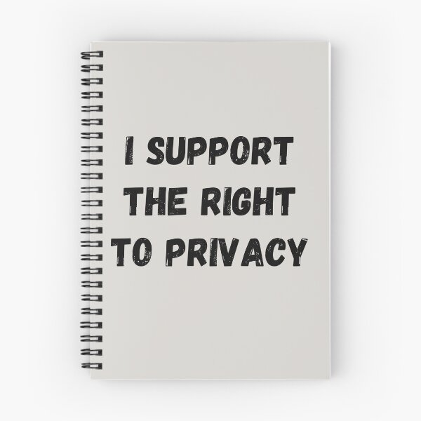 Item preview, I Support the Right to Privacy designed and sold by coloronym.