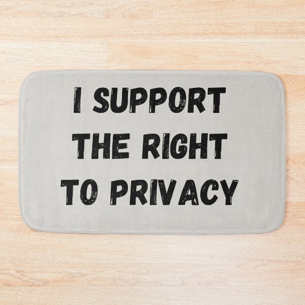 Item preview, I Support the Right to Privacy designed and sold by coloronym.