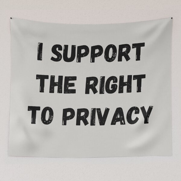 Item preview, I Support the Right to Privacy designed and sold by coloronym.