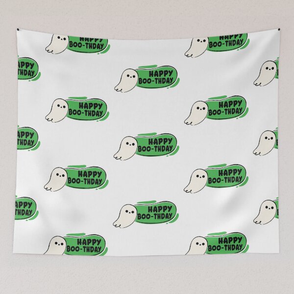 Item preview, Happy Boo-thday designed and sold by Phorase.