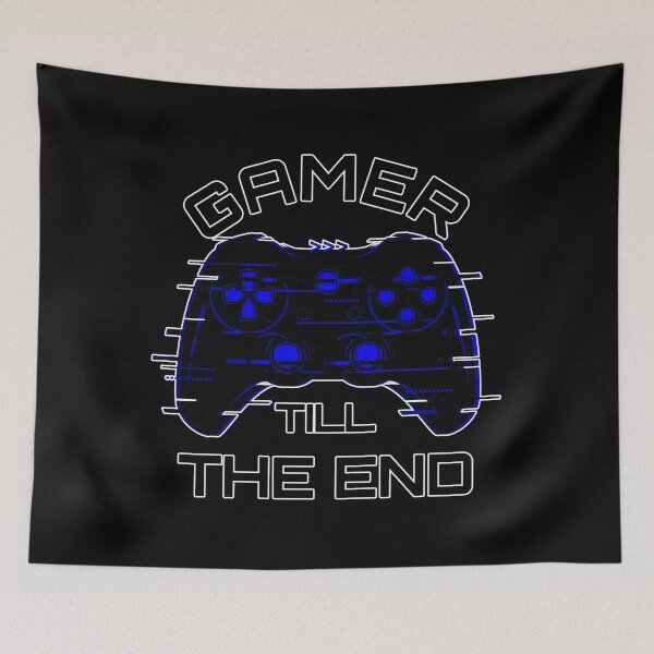 Item preview, Gamer Till The End - Console Controller - Domination Blue designed and sold by NoMatterLab.