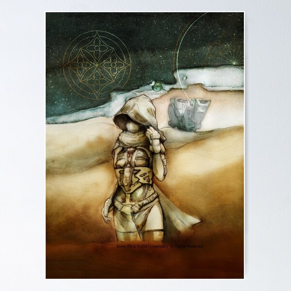 Item preview, Chani In Arrakis Desert - Dune 2020 Art designed and sold by Miriam Steinau.