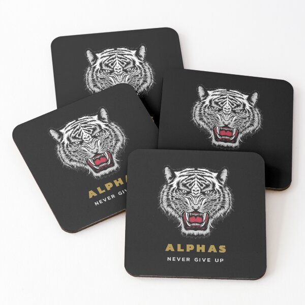 Item preview, Alphas Never Give Up Tiger Roar Motivation  designed and sold by Captivation.